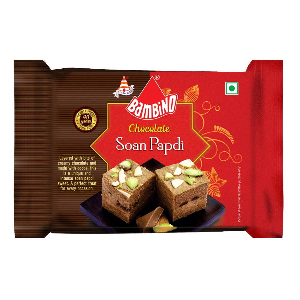 Bambino Soan Papdi - Chocolate (200gm)