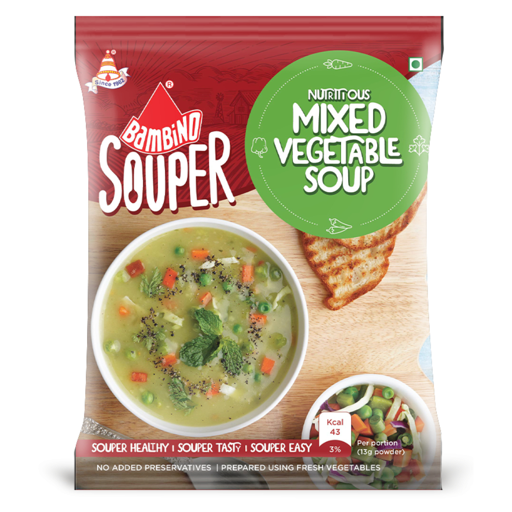 Bambino Mixed Vegetable Soup (45gm)