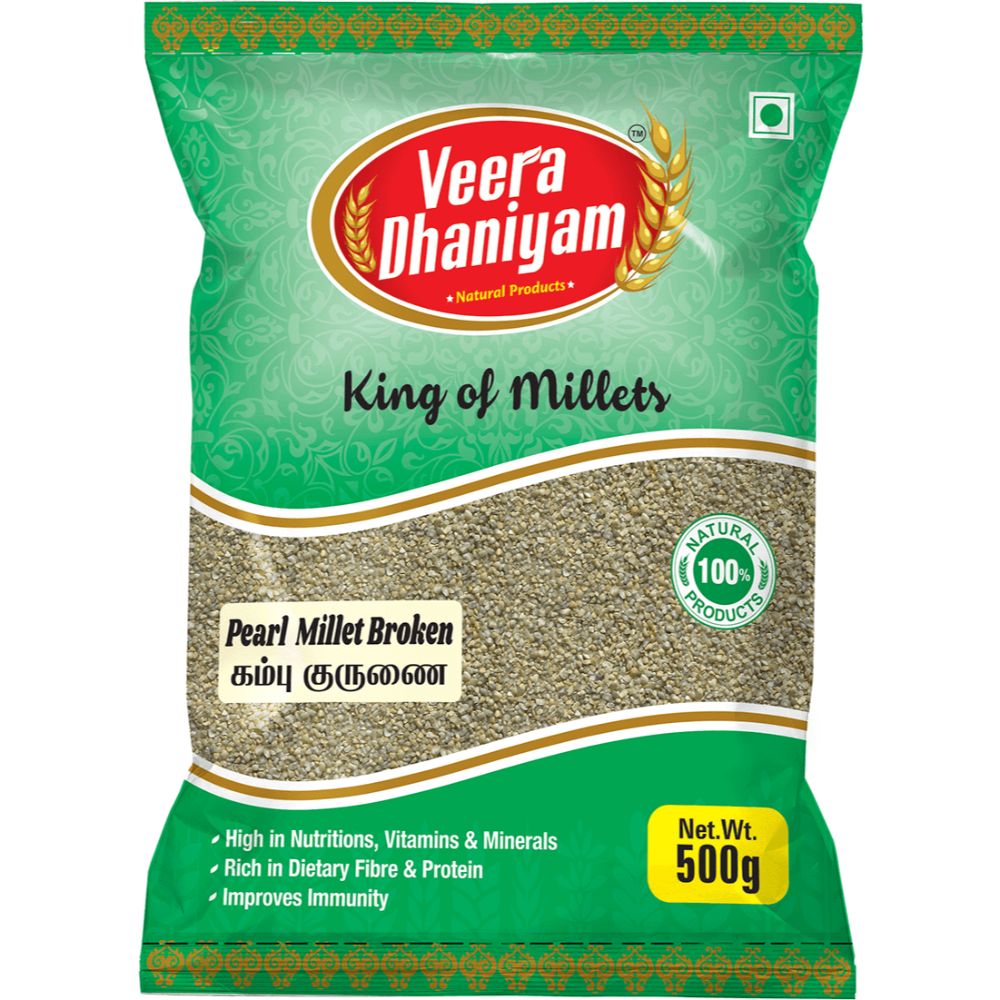 Veeradhaniyam Pearl Millet Broken - 500GMS