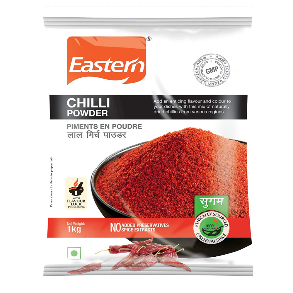 Eastern Chilly Powder 1kg Pouch
