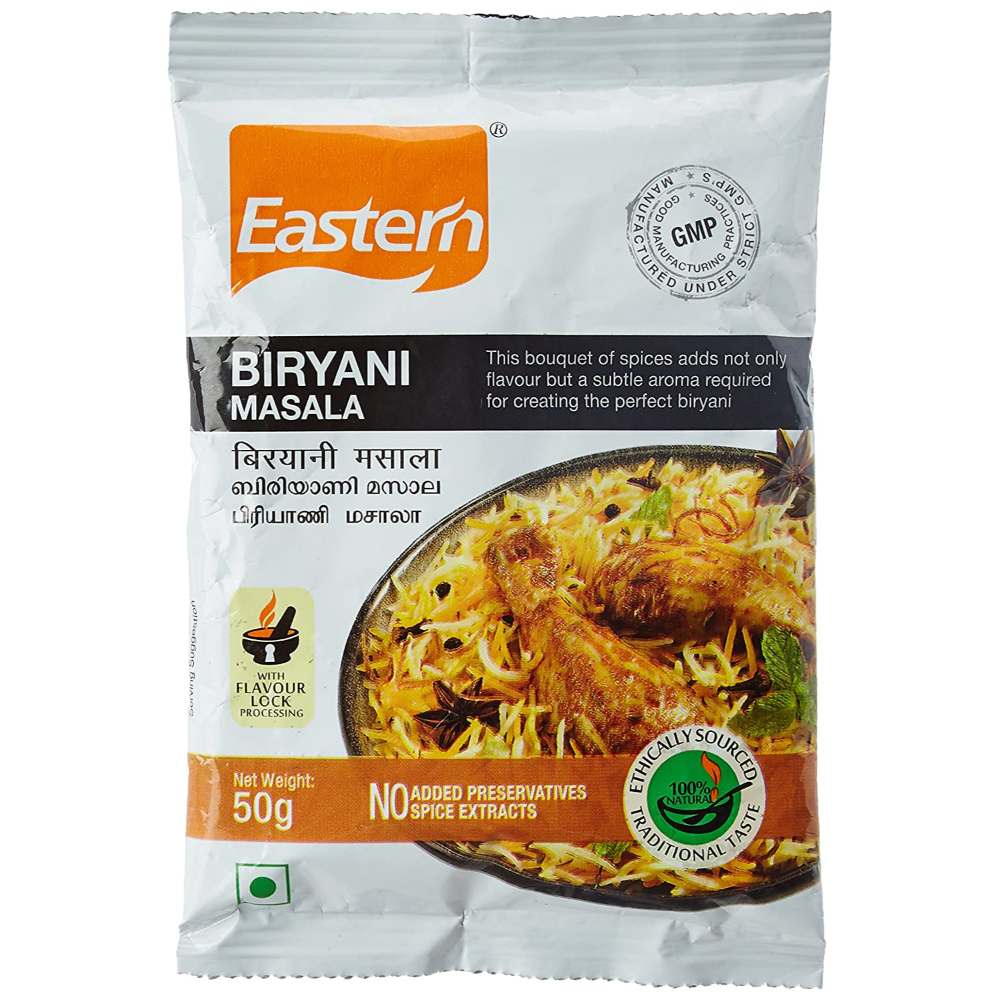 Eastern Biriyani Masala Powder 50 g Pouch (Pack of 20)