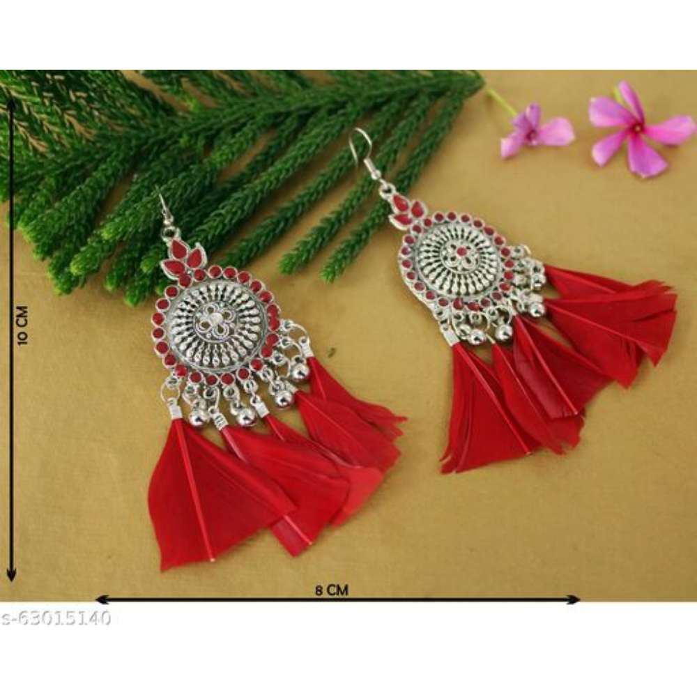Stylish Feather Earrings for Women