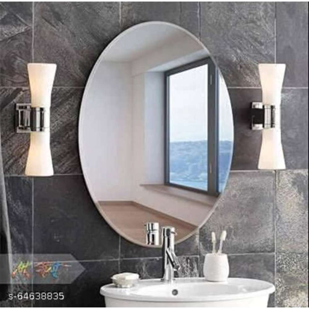 Oval Shape Mirror (Non-Glass) Unbreakable