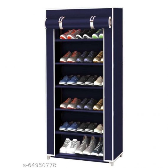 6 Tiers Multipurpose Portable Folding Shoes Rack