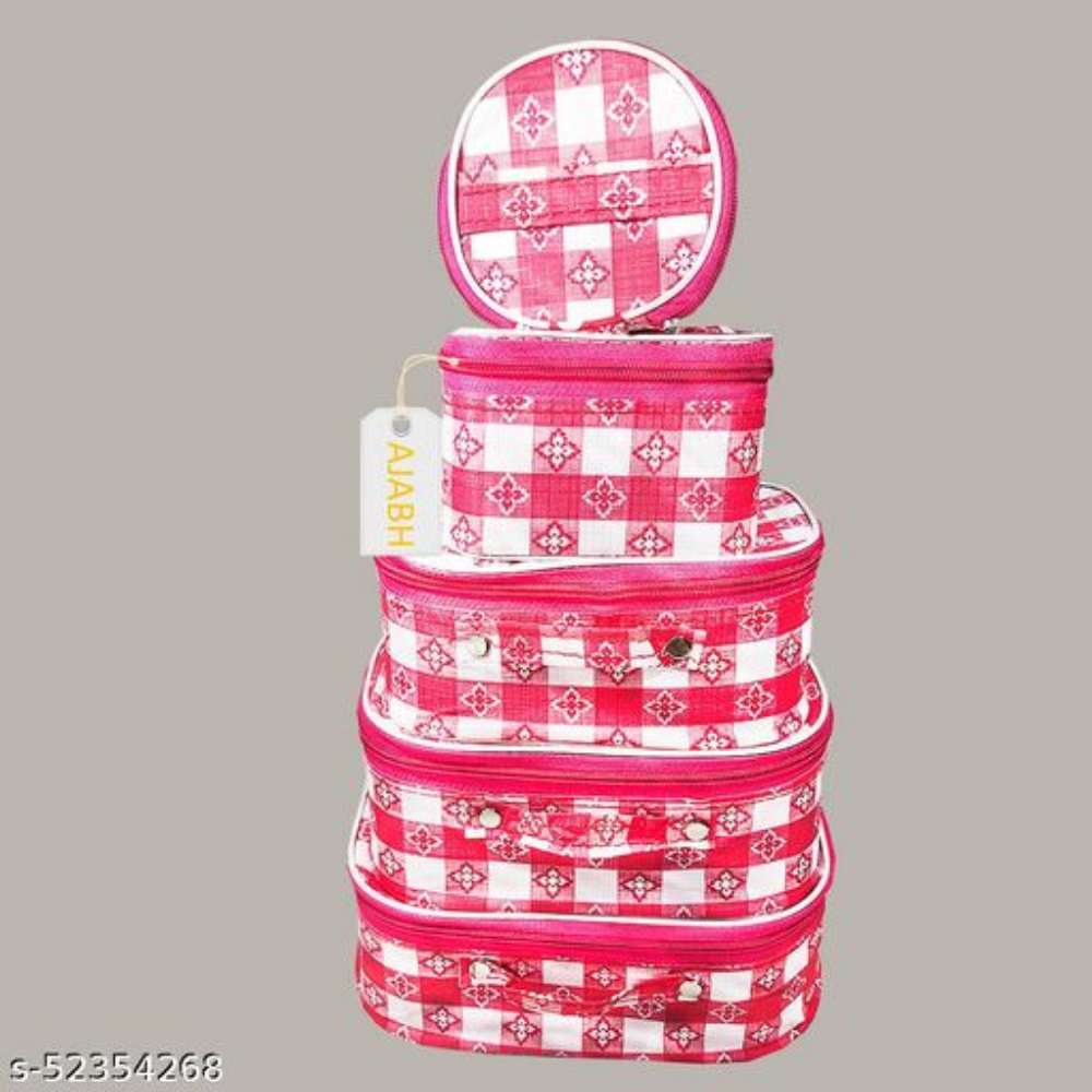 Set of 5pcs High Quality Vanity Storage Box