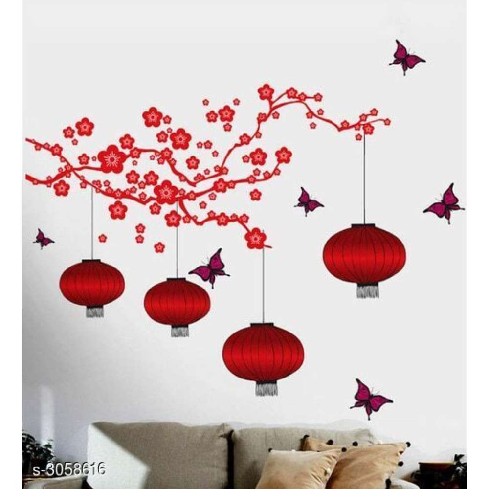 Trendy Elegant PVC Vinyl Wall Sticker