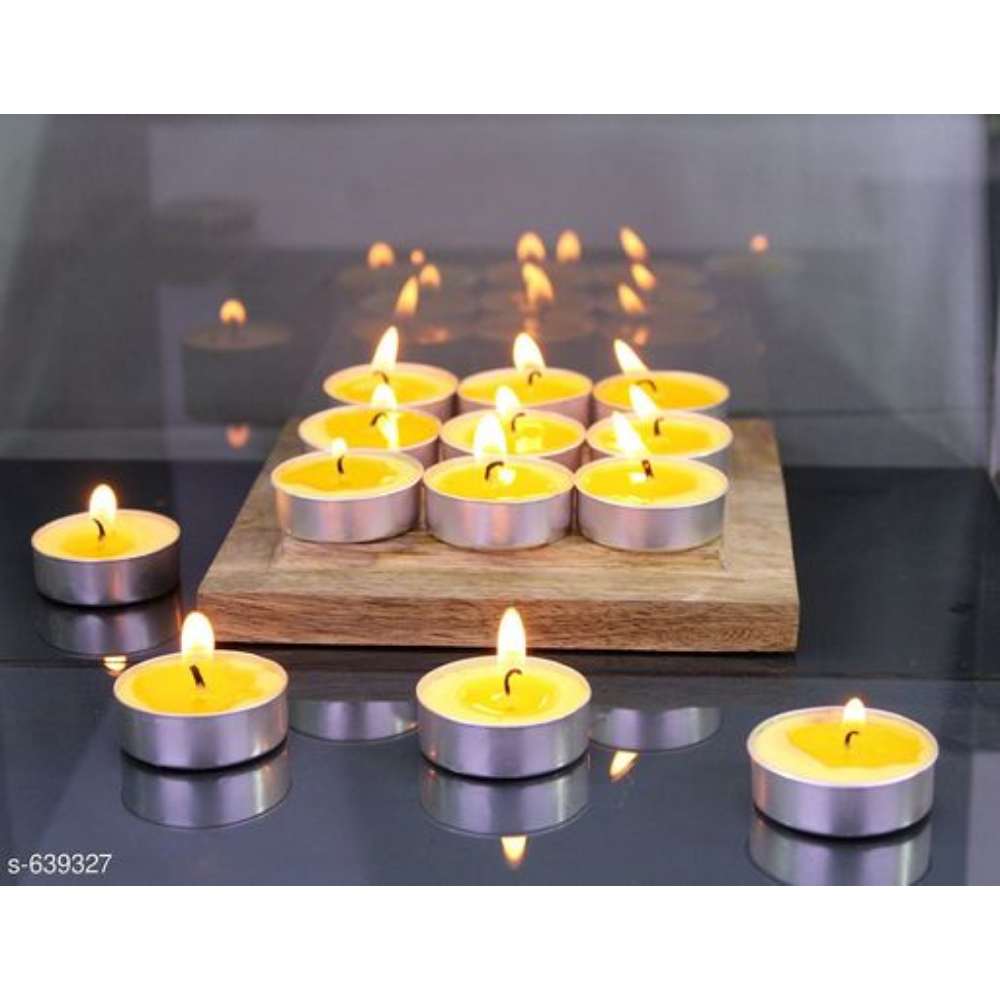Stylish Tea Light Candles (Set Of 30)