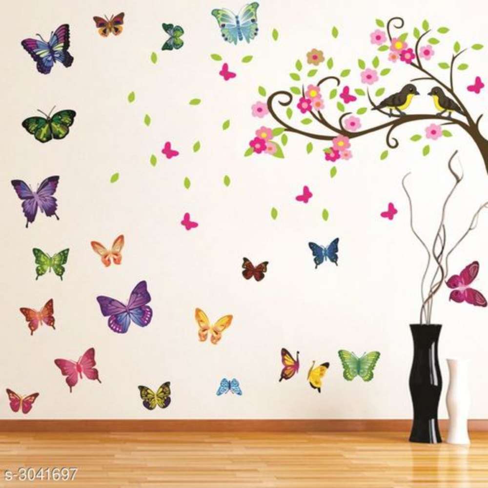 Trendy Elegant PVC Vinyl Wall Sticker