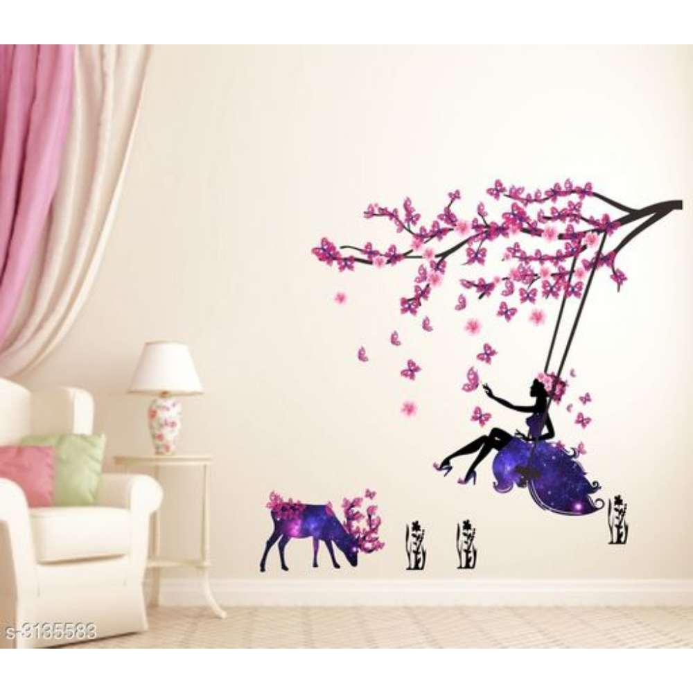 Trendy Elegant PVC Vinyl Wall Sticker
