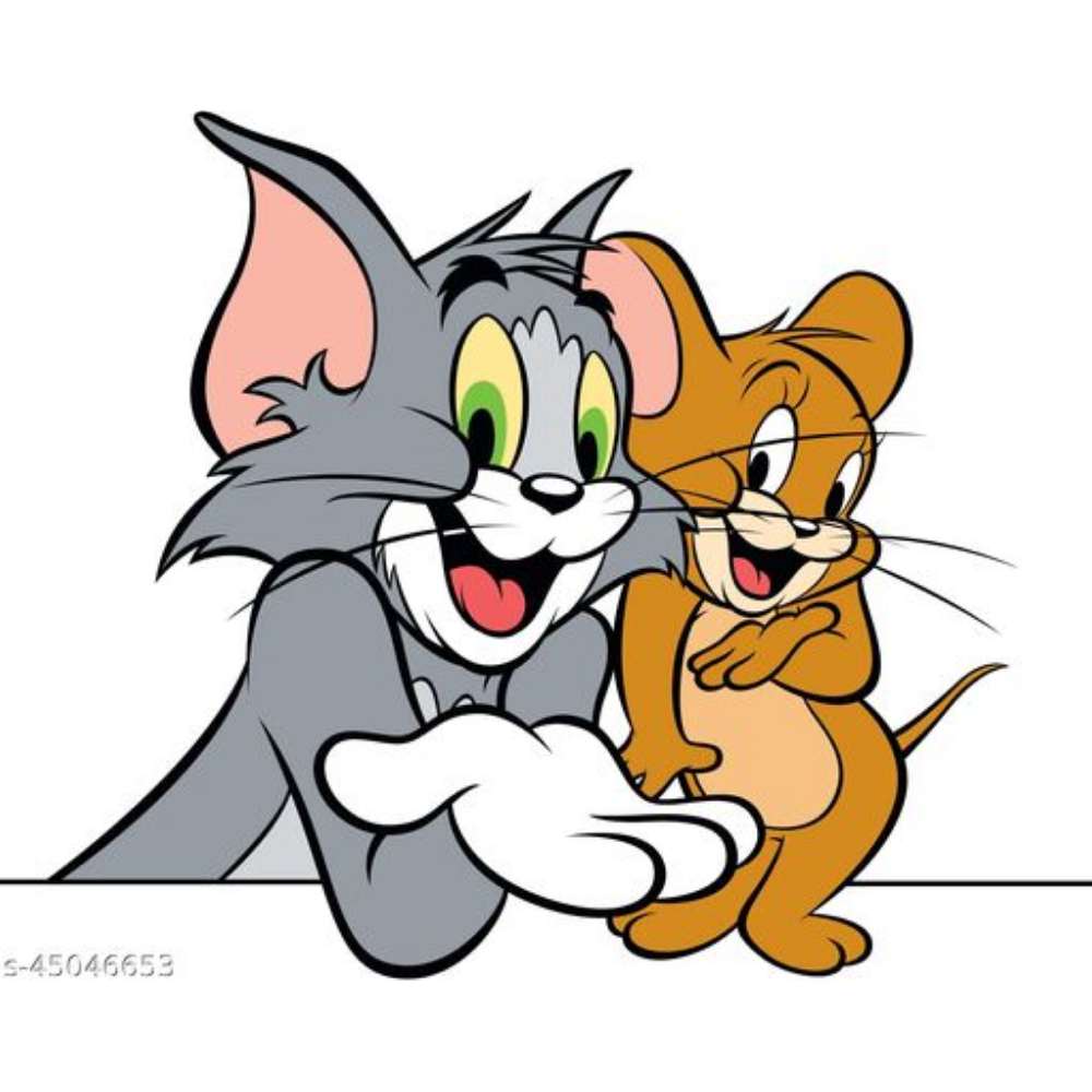 Tom and Jerry cartoon Wall Decal
