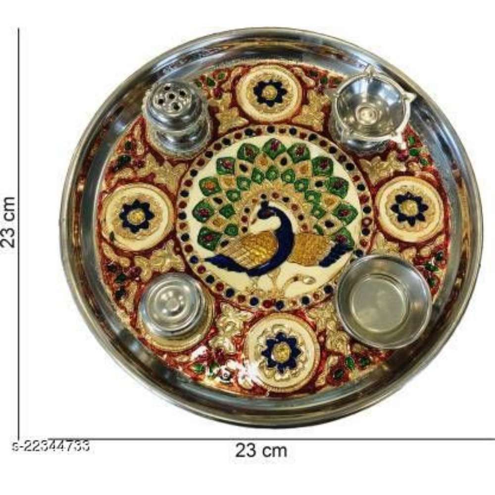 Classy Pooja Thalis & Plates