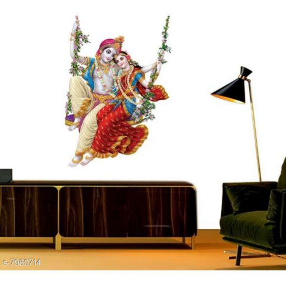 Rangoli Large Wall Sticker Waterproof and 45x50 cm Size