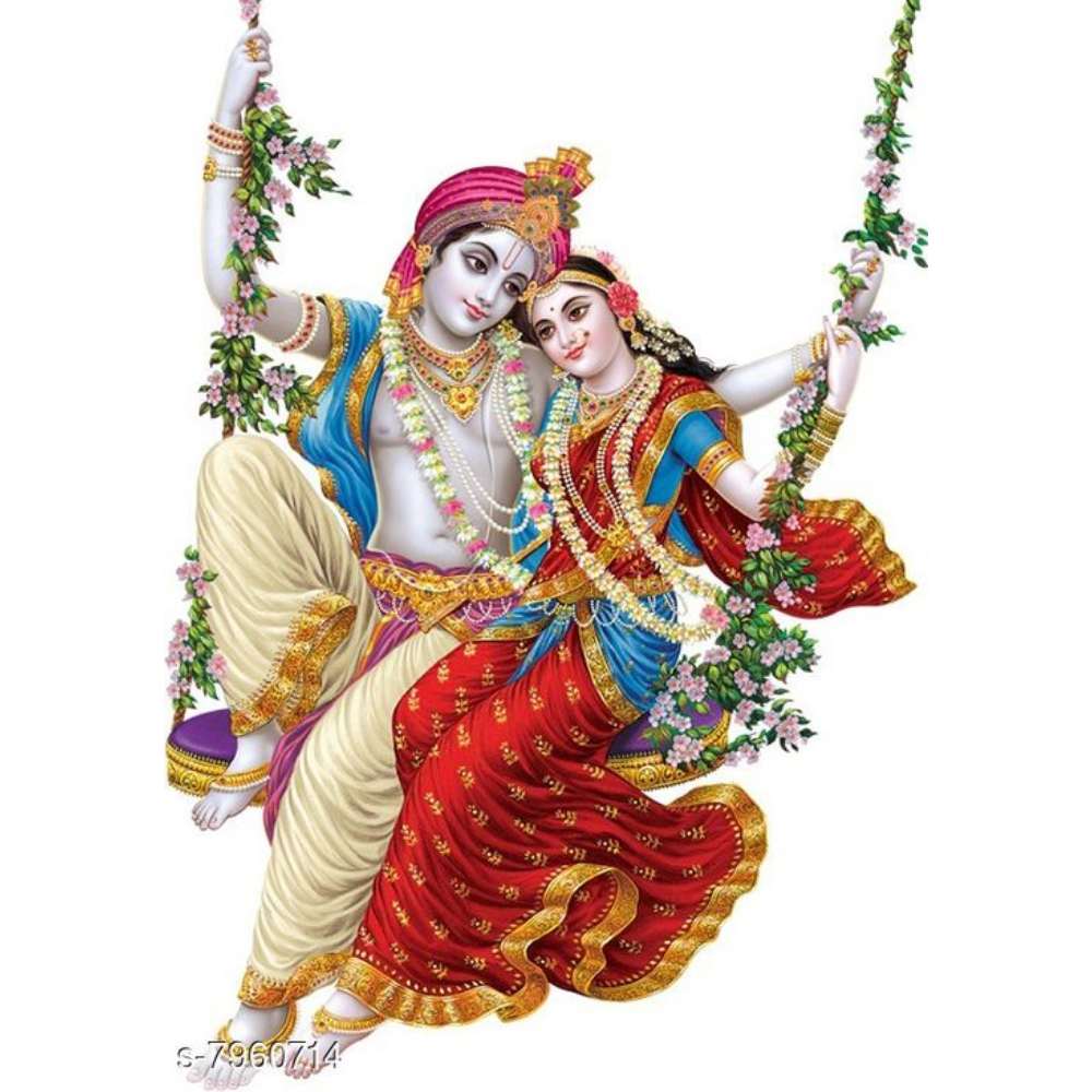 Rangoli Large Wall Sticker Waterproof and 45x50 cm Size