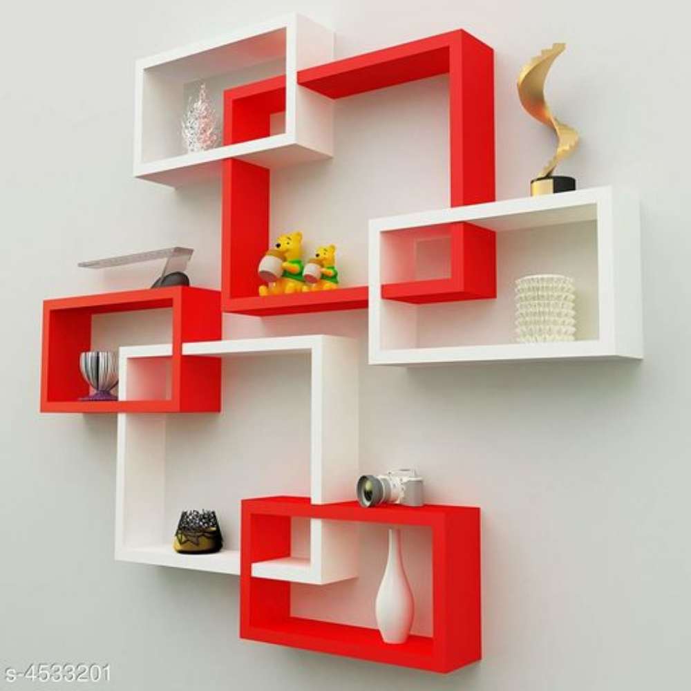 Attractive MDF Wall Shelves