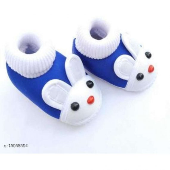 Stylish Baby Combo PU Blue Booties