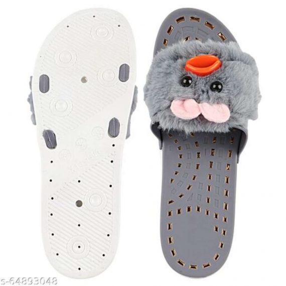 Combo of New Stylish Women Girl Flat Sliders Flipflop Chappal (Pack of 2 Pairs)
