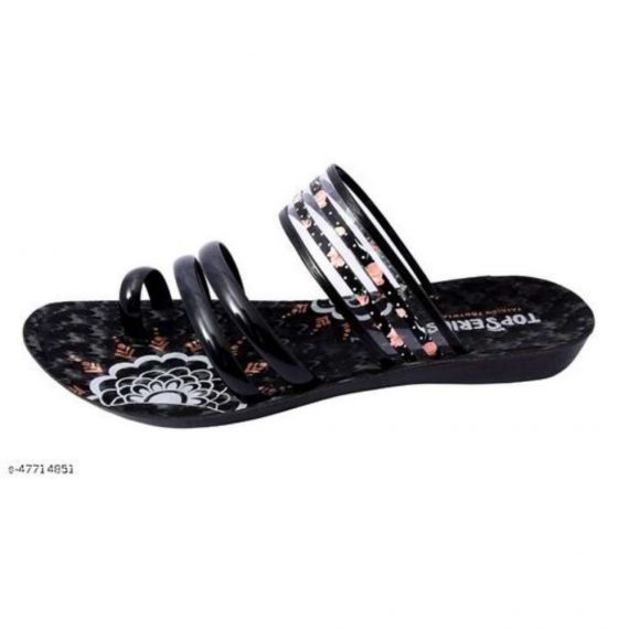 Latest Attractive Women's PU Slippers Durable Long Lasting Flip flops