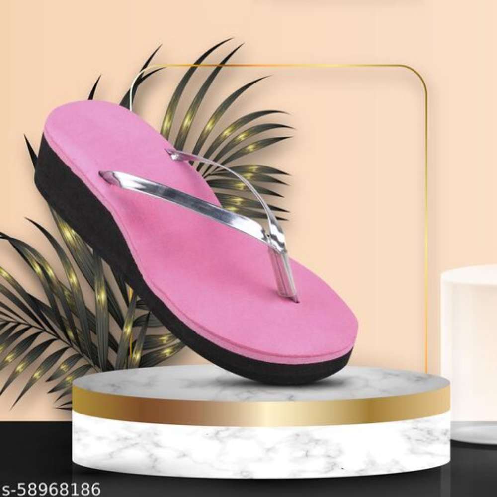 PINK SLIPPER FLIP FLOP WOMEN FOR DAILY USE