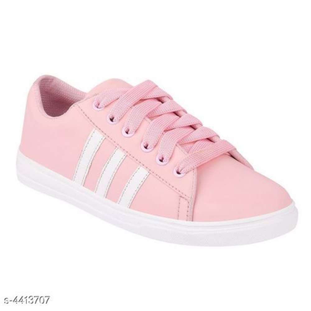 Stylish Women's Pink Sneakers