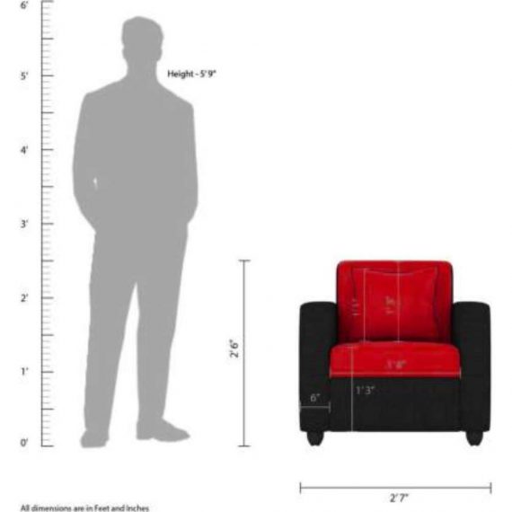 Fabric 3 + 1 + 1 Sofa Set (Delivery condition - DIY(Do-It-Yourself))