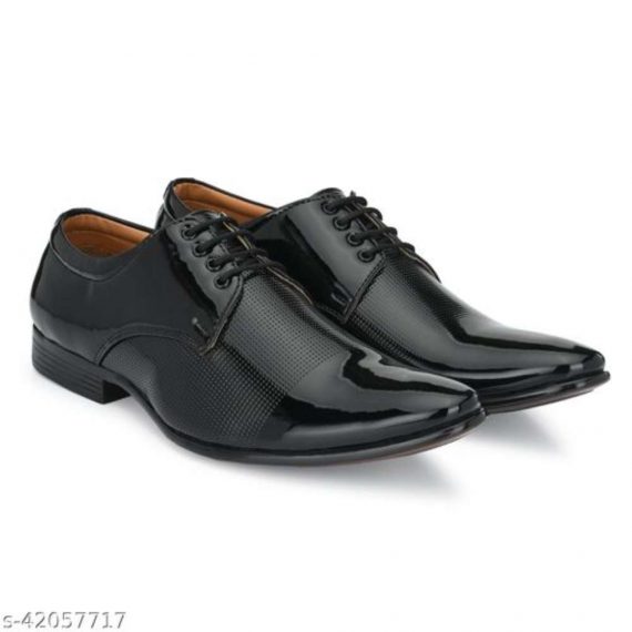 Trendy Derby Black Formal Shoes