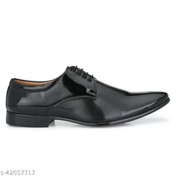 Trendy Derby Black Formal Shoes
