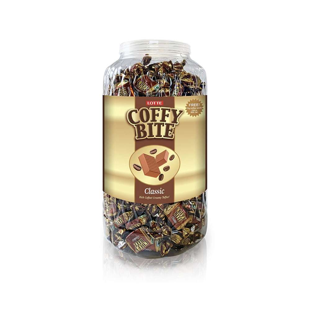 Lotte Coffy Bite Classic Jar (Pack of 200)