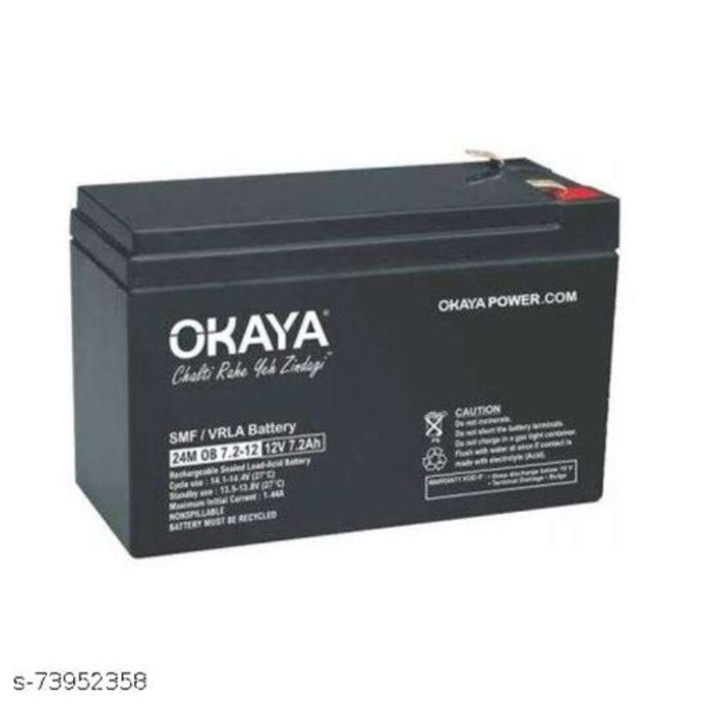 Okaya SMF/VRLA 7.2Ah 12V UPS Battery