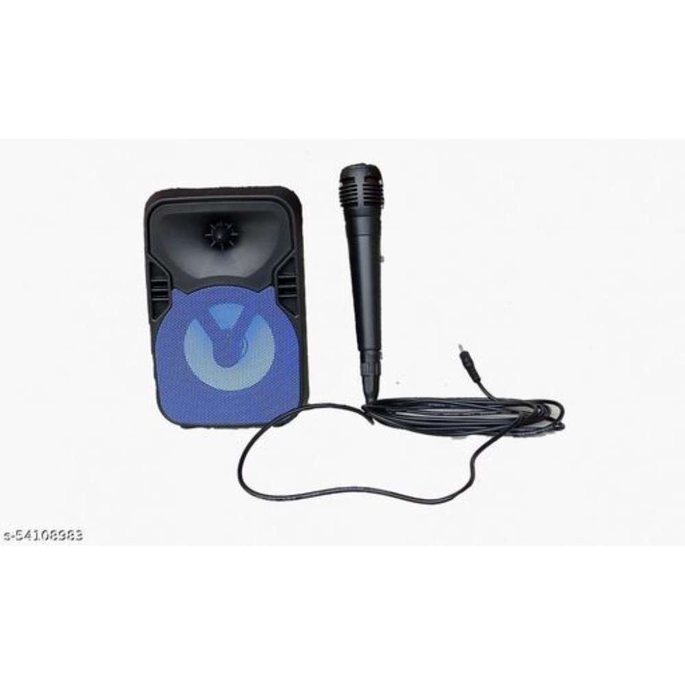 WS-04 10 Watt Wireless Bluetooth Speaker with Mic (Black)