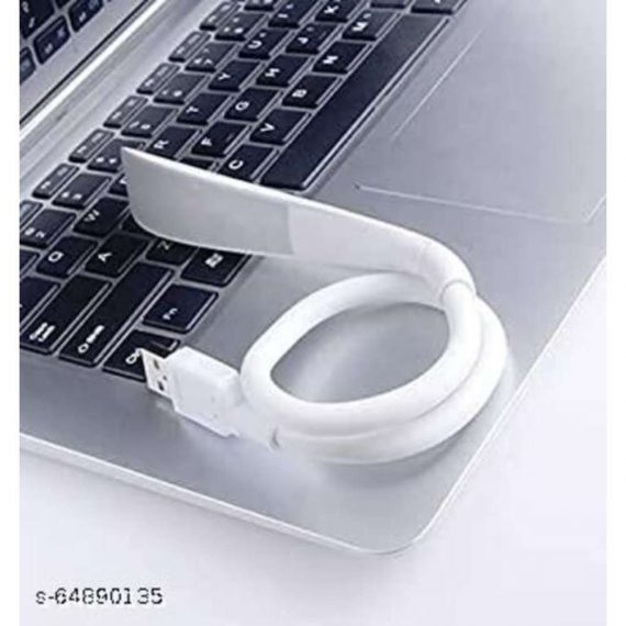 WESTA IMPEX USB LED Flexible Adjustable Table Lamp for Reading, Working on PC, Laptop USB Light Lamp (White)