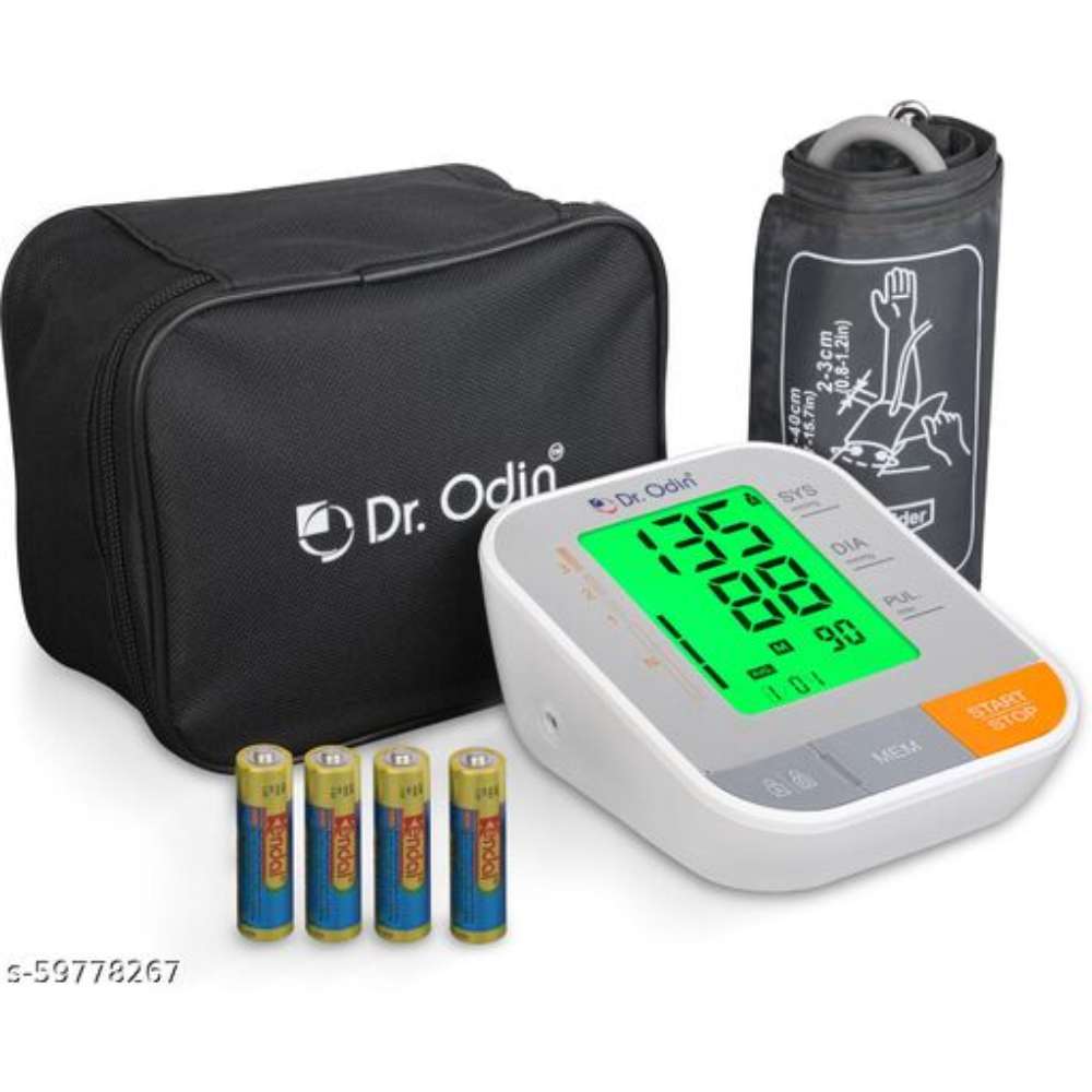 Dr Odin B12 Fully Automatic Digital Blood Pressure Machine/Monitor with Alarm &Talking Function CE & ISO Certified