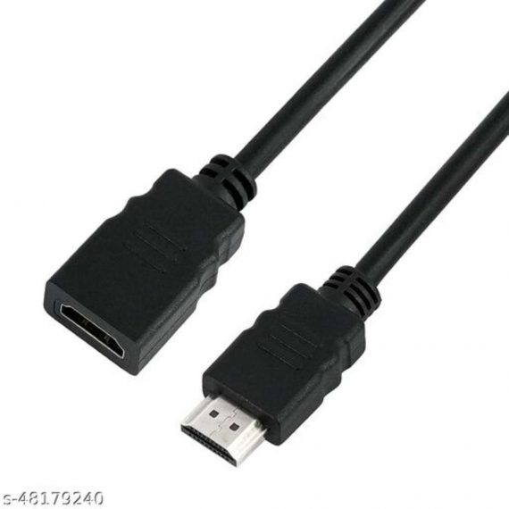 MVTECH HDMI Male to Female Cable, hdmi Male to Female Extension Cable for Xbox, PS3/PS4, Blu Ray Player, HDTV, Laptop/PC Support 4K 3D Resolution