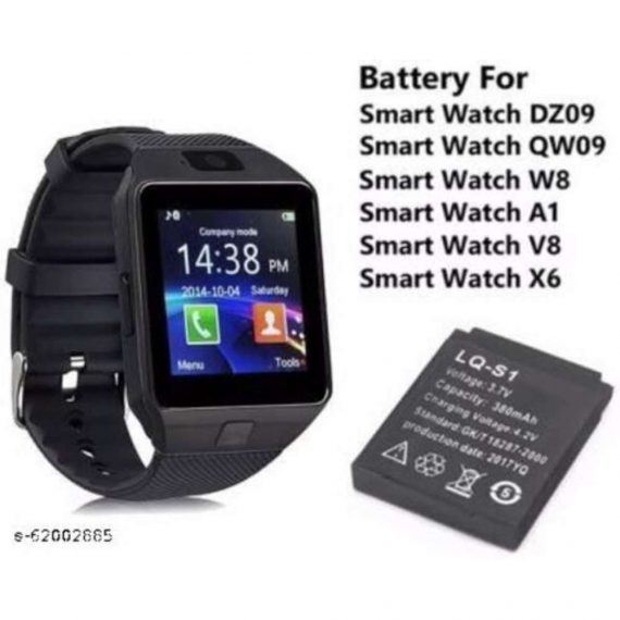 380mAh LQ-S1 Battery For Smart Watch (Set of 3)