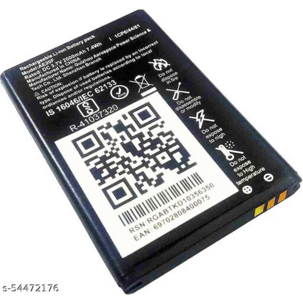 Mobile Battery For ALL JIO KEYPAD PHONE 2000mAh