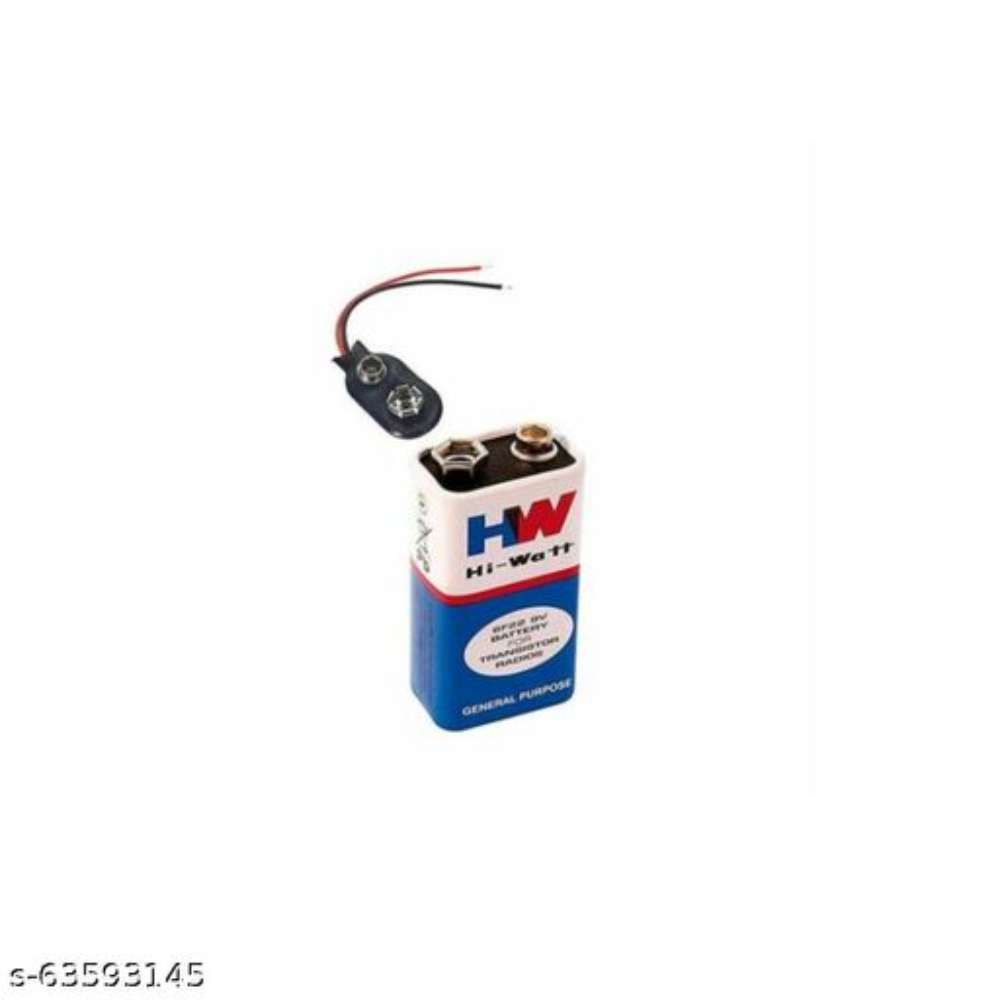 HI-WATT BATTERY WITH CONNECTOR | LONG LIFE | 600MAH | (PACK OF 1)