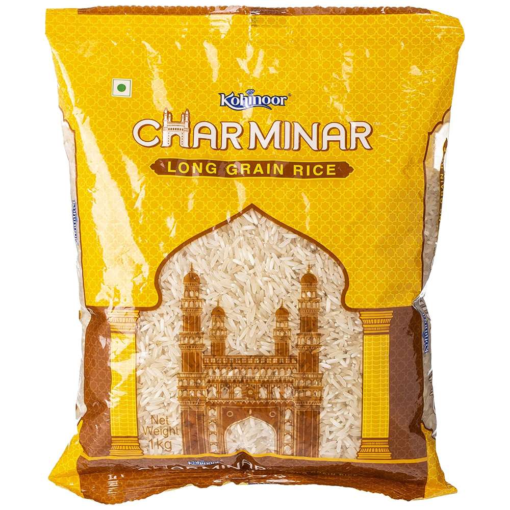 Kohinoor Charminar Long Grain Rice, 1 kg Pack