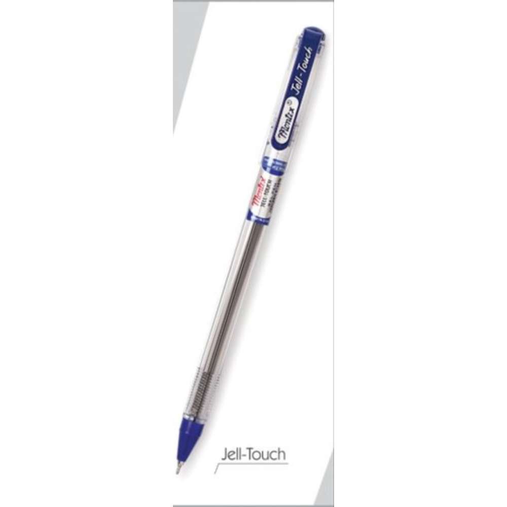 Montex Jell Touch Pen, Blue (Pack of 20)