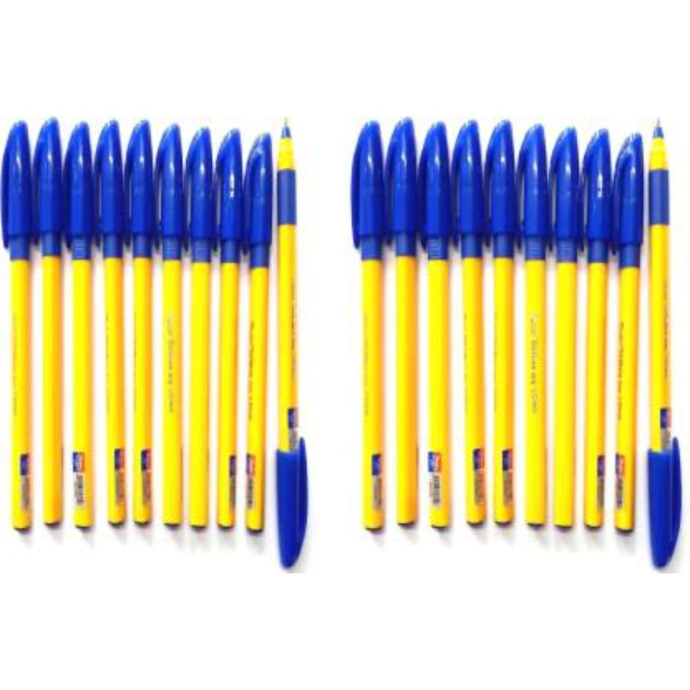 Montex Tri-More Pen,Blue (Pack of 20)