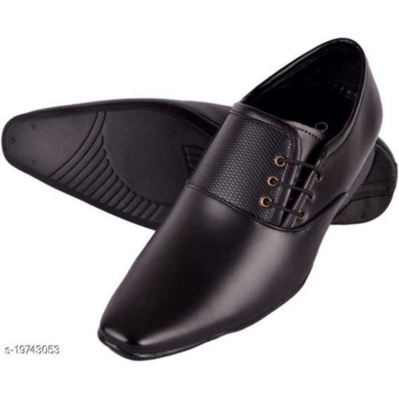Black Formal Shoes, Official Shoes, Light Weight Shoes For Men