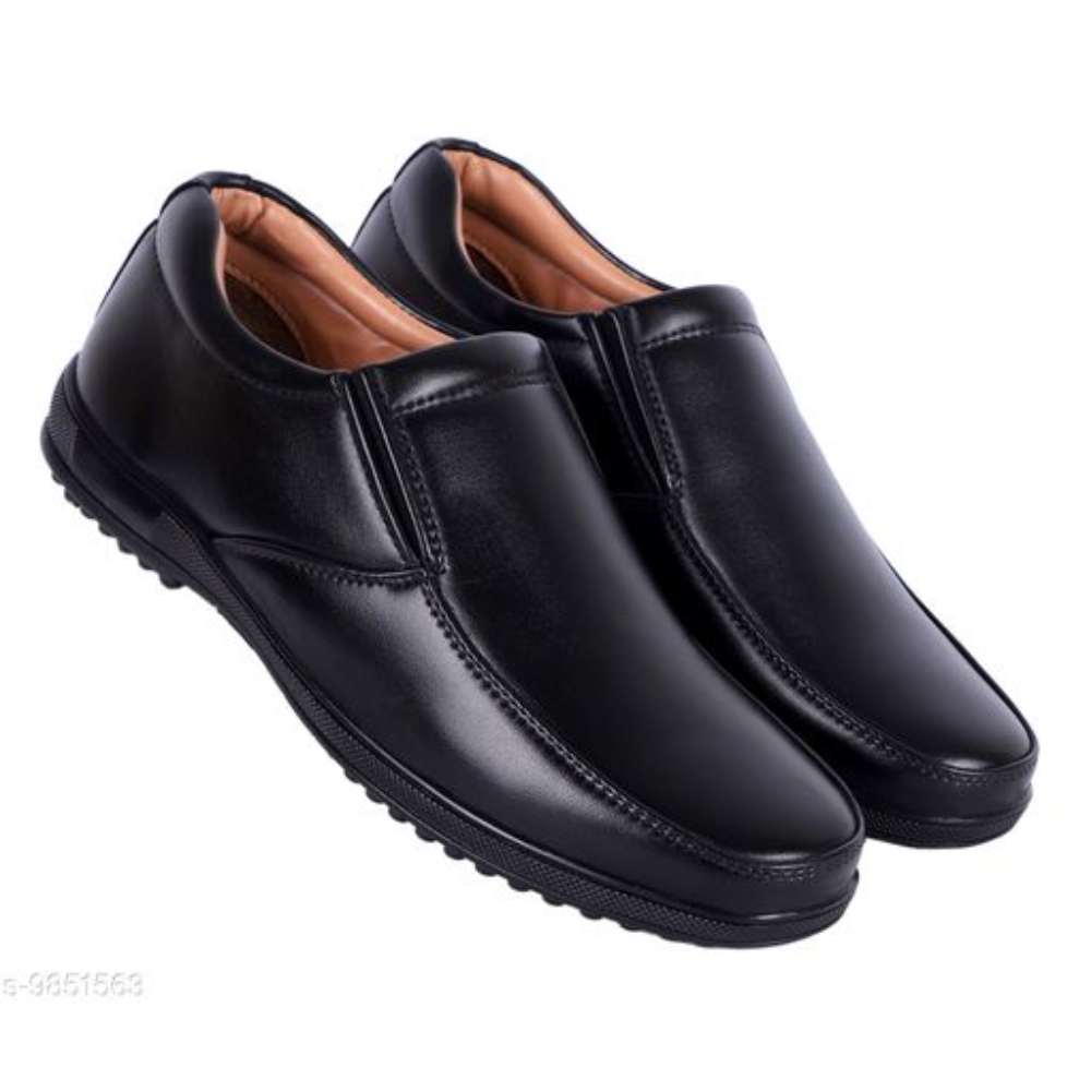 Trendy Men's Black Formal Shoes