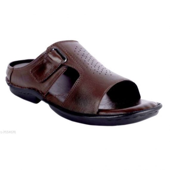 Genuine Leather Sandal For Men's