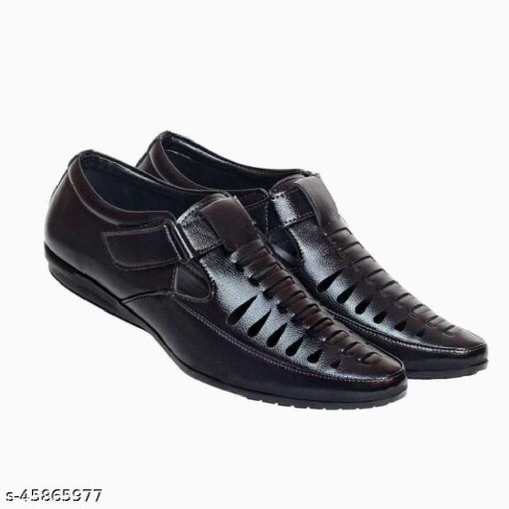 NIKKY GUCHI BLACK SANDALS FOR MEN