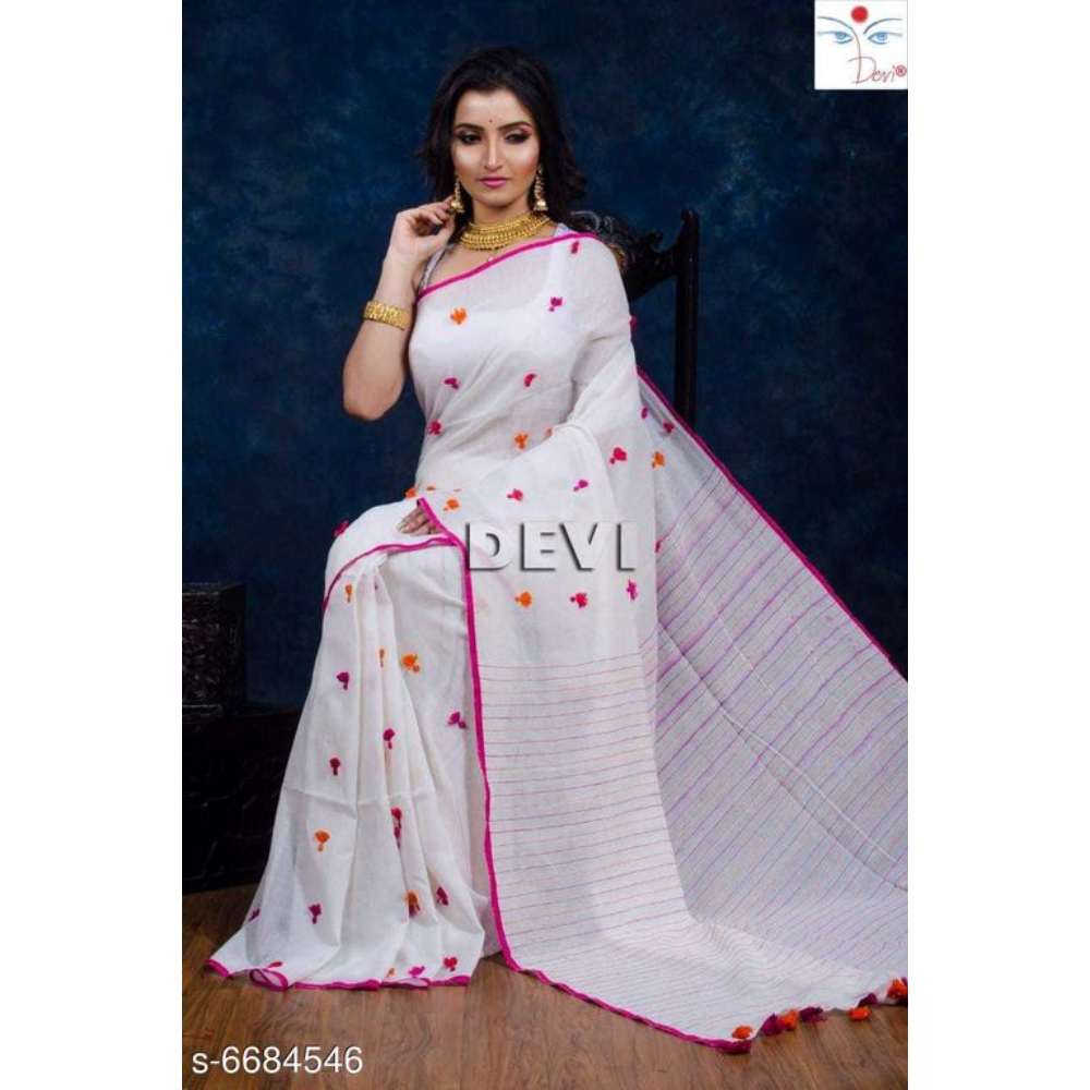 Handloom khadi cotton saree