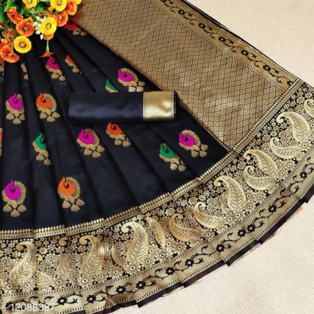 Women's Repair Jacquard Saree