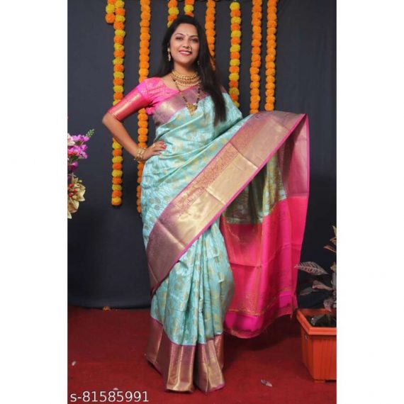 Rutuja Kanjivaram Silk Saree