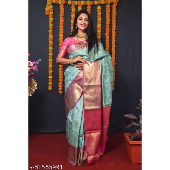 Rutuja Kanjivaram Silk Saree