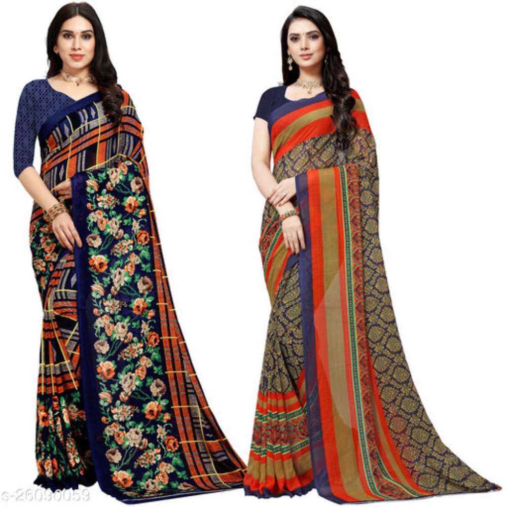 Trendy Georgette Sarees