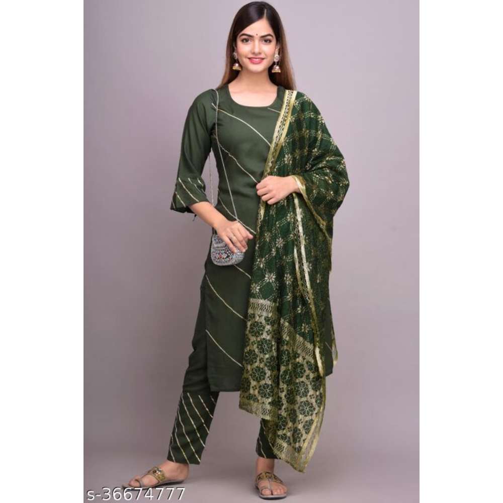 Aagam Refined Women Kurta Sets