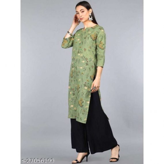 Vaamsi Women's Cotton Printed Kurta (VCK1267)