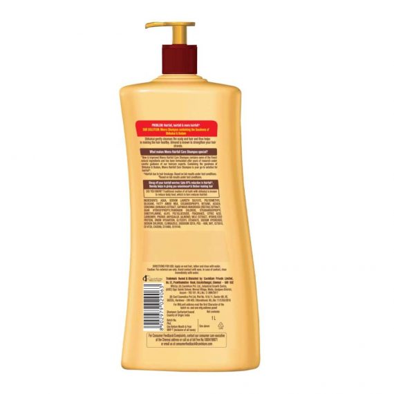 Meera Hairfall Care Shampoo, With Goodness Of Badam and Shikakai, For Men And Women, 1L